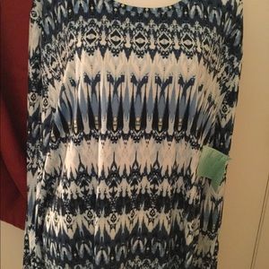 Coral Bay Energy Plus Top Size 3X NWT